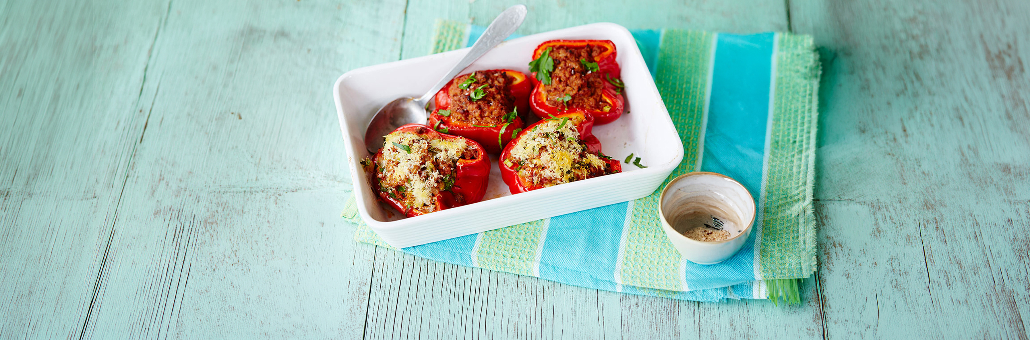 Mediterranean Stuffed Capsicums